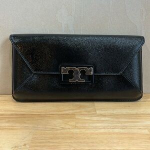 Tory Burch Black Caviar Gigi Clutch